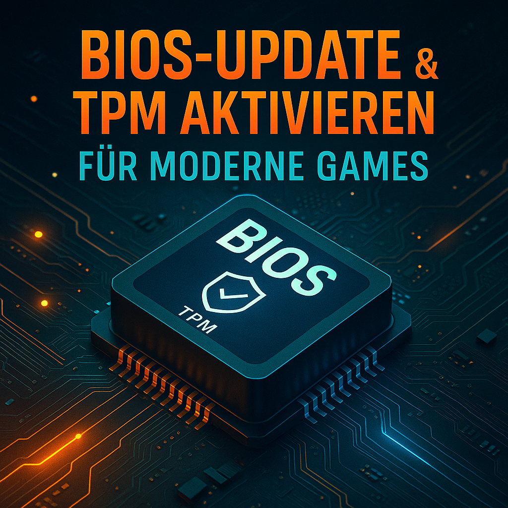 🧠 BIOS-Update & TPM aktivieren – So startest du sicher in moderne Games wie CoD & Battlefield