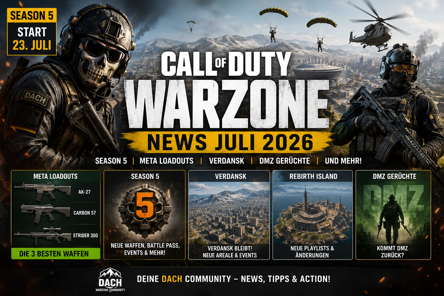 Call of Duty Warzone – Das erwartet euch im Sommer 2026 🔥